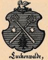 Wappen von Luckenwalde/ Arms of Luckenwalde