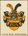 Wappen von der Wense nr. 1599 von der Wense