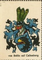 Wappen von Bellin auf Callenberg nr. 1876 von Bellin auf Callenberg