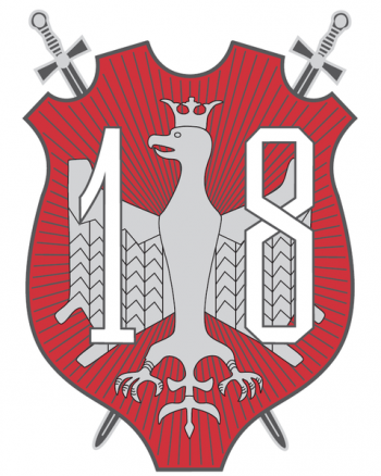 Coat of arms (crest) of 18th Mechnanized Division, Polish Army