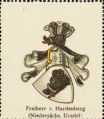 Wappen Freiherr von Hardenberg nr. 2682 Freiherr von Hardenberg