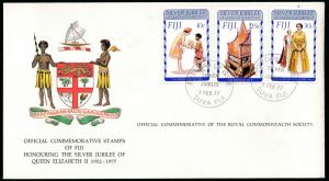 Arms (crest) of Fiji (stamps)