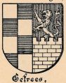 Wappen von Gefrees/ Arms of Gefrees