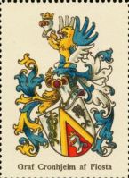 Wappen Graf Cronhjelm af Flosta