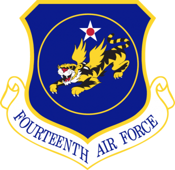 Coat of arms (crest) of the 14th Air Force, US Air Force