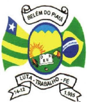 Brasão de Belém do Piauí/Arms (crest) of Belém do Piauí