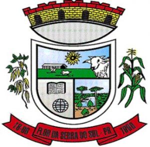 Brasão de Flor da Serra do Sul/Arms (crest) of Flor da Serra do Sul