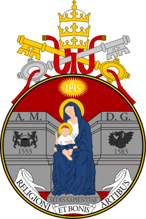 Coat of arms (crest) of Pontifical Gregorian University