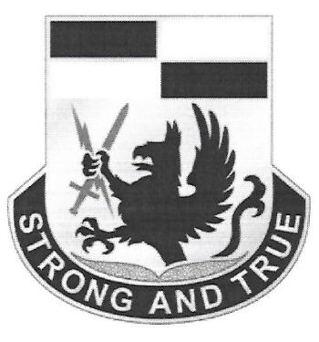 Arms of Special Troops Battalion, 4th Brigade, 4th Infantry Division, US Army