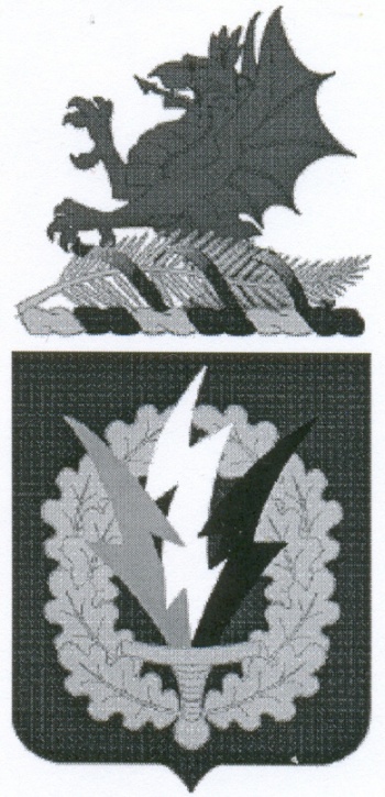 Coat of arms (crest) of the 6th Psychological Operations Battalion, US Army