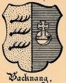 Wappen von Backnang/ Arms of Backnang