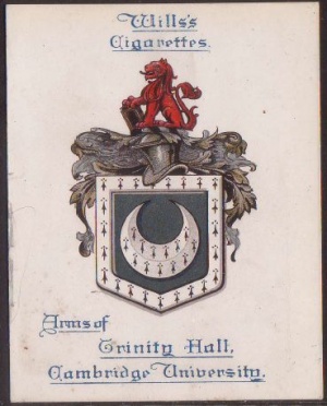 Arms of Trinity Hall College (Cambridge University)
