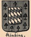 Wappen von Kösching/ Arms of Kösching