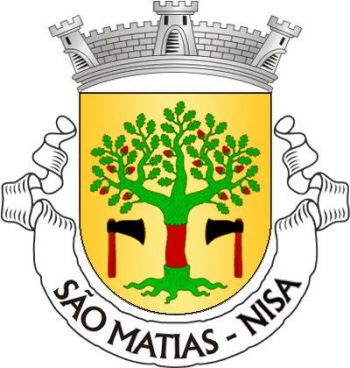 Brasão de São Matias (Nisa)/Arms (crest) of São Matias (Nisa)