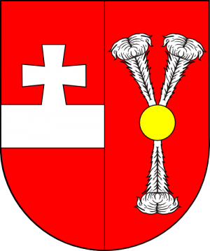 Arms (crest) of Franz Anton von Harrach zu Rorau