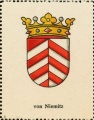 Wappen von Niemitz nr. 1897 von Niemitz