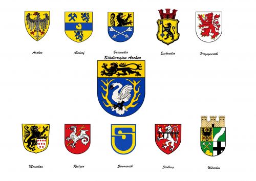 Arms in the Aachen District