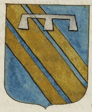 Arms (crest) of Isabelle d'Yvetot