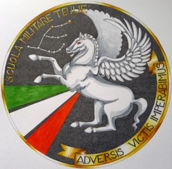 Coat of arms (crest) of the Course Serafino I 2008-2011, Military School Teulié, Italian Army