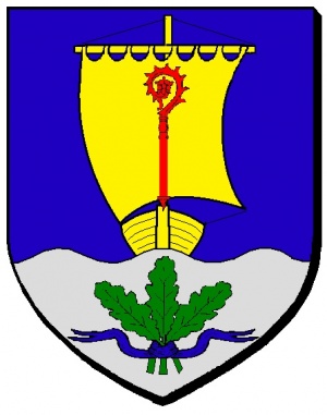 Blason de Locquénolé/Coat of arms (crest) of {{PAGENAME