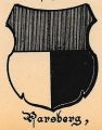 Wappen von Parsberg/ Arms of Parsberg
