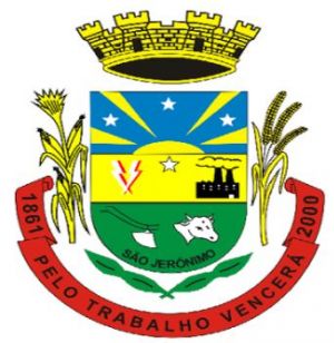 Arms (crest) of São Jerônimo (Rio Grande do Sul)