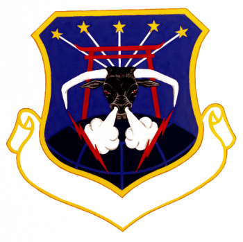 Coat of arms (crest) of the 18th Civil Engineering Group, US Air Force