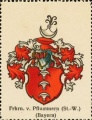 Wappen Freiherren von Pflummern nr. 2003 Freiherren von Pflummern