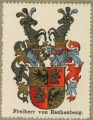 Wappen Freiherr von Rechenberg nr. 652 Freiherr von Rechenberg