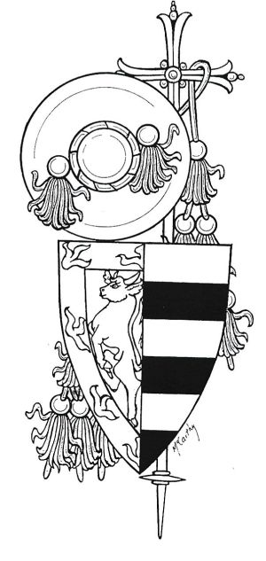 Arms of Juan de Borja Llançol de Romaní