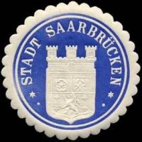 Wappen von Saarbrücken/Arms (crest) of Saarbrücken