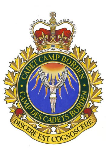 Coat of arms (crest) of the Cadet Camp Borden, Canada