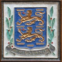 Wapen van Fryslân (Friesland)/Arms (crest) of Fryslân (Friesland)