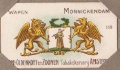 Oldenkott plaatje, wapen van Monnickendam