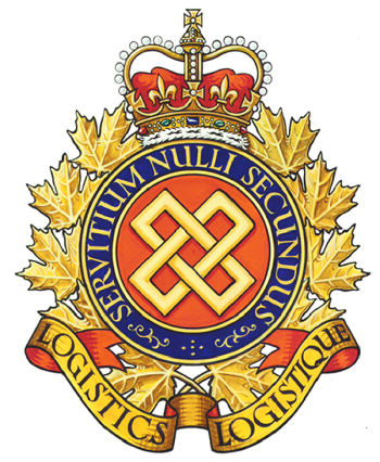 Coat of arms (crest) of the Royal Canadian Logistics Service, Canadian Army
