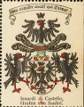 Wappen Isnardi di Castello, Grafen von Sanfré nr. 1610 Isnardi di Castello, Grafen von Sanfré