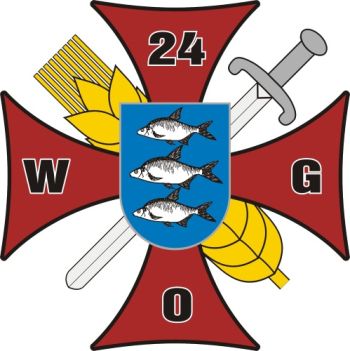 Coat of arms (crest) of 24th Military Economic Department, Polish Army