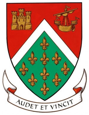 Coat of arms (crest) of Association des descendants de Nicolas Audet dit Lapointe