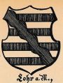 Wappen von Lohr am Main/ Arms of Lohr am Main