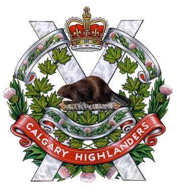 Coat of arms (crest) of the The Calgary Highlanders, Canadian Army
