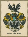 Wappen Kalau vom Hofe nr. 223 Kalau vom Hofe