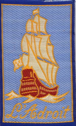 Coat of arms (crest) of Centre L'Adroit, Chantiers de Jeunesse de la Marine