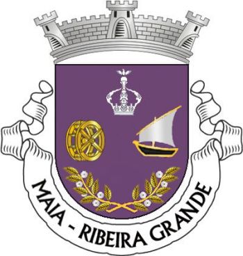 Brasão de Maia (Ribeira Grande)/Arms (crest) of Maia (Ribeira Grande)