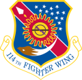 114th Fighter Wing, South Dakota Air National Guard.png