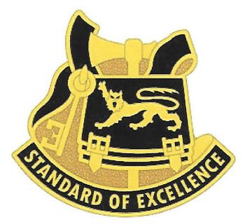 Coat of arms (crest) of 533rd Support Battalion, US Army