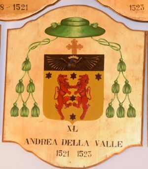 Arms (crest) of Andrea Della Valle