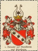 Wappen von Deindel auf Hundheim und Blindheim