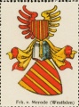 Wappen Freiherren von Merode nr. 3142 Freiherren von Merode