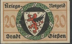 Wappen von Giessen/Arms (crest) of Giessen