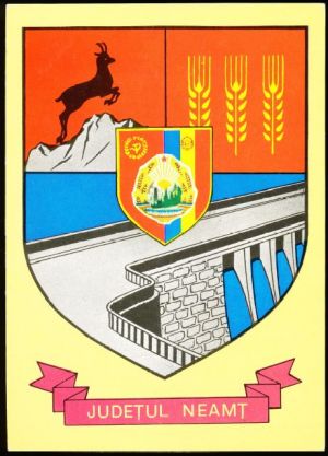Coat of arms (crest) of Neamț (county)